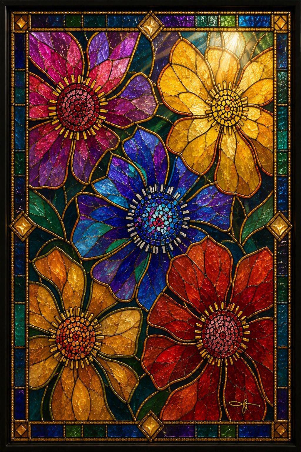 Cathedral Garden — AI-influenced artwork by Chris Broussard